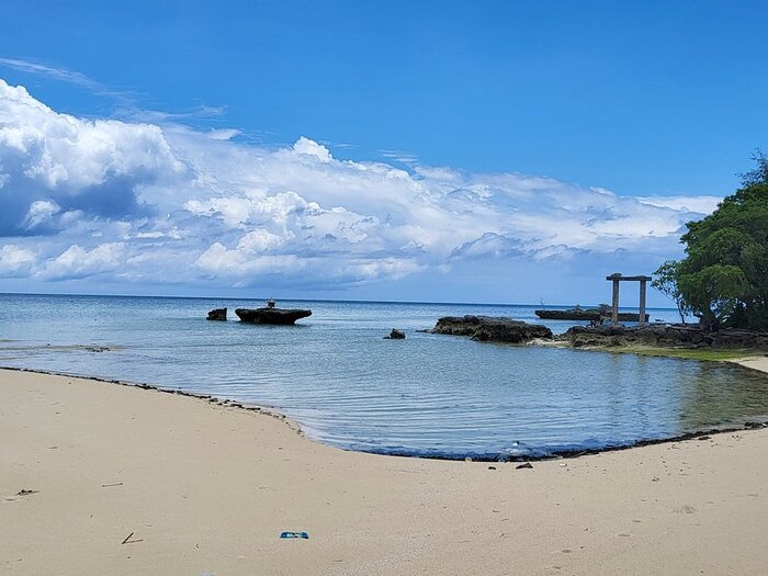 Quiet sandbar and reef, the Remote Frontier, Wakatobi